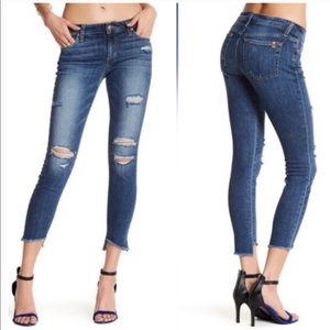 Joe’s Jeans Distressed Blondie Skinny Ankle Jeans